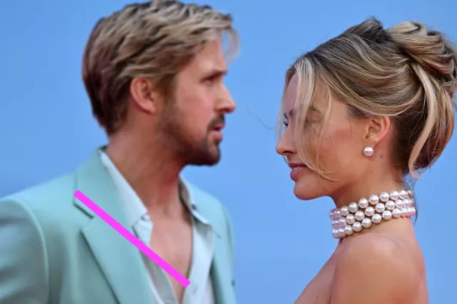 PHOTO taille au choix RYAN GOSLING ET MARGOT ROBBIE  (127)