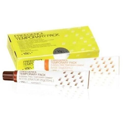 Dental Gc Freegenol 1-1 Pkg Temporary Luting Cement 20ml Base