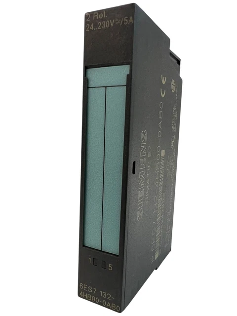Modulo Di Uscita Siemens SIMATIC ET200S 2Rel &ndash; 6ES7 132-4HB00-0AB0 (Usato, Funzionante)
