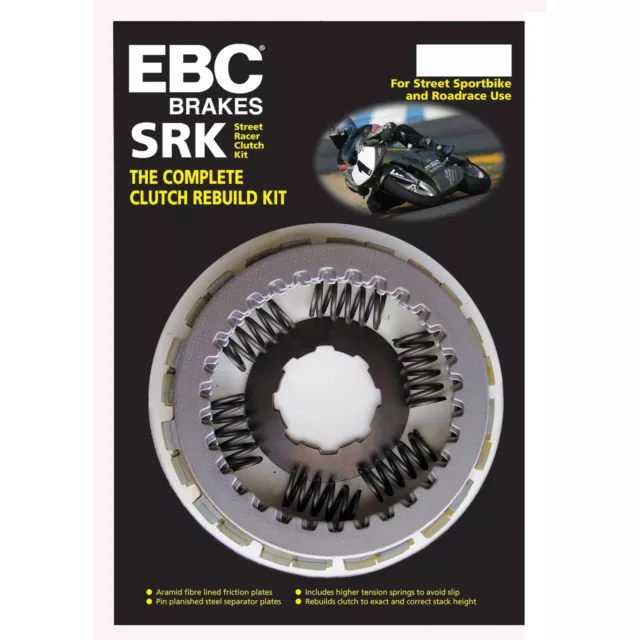 EBC Complete SRK Clutch Kit For Suzuki 2001 GSX-R600 K1