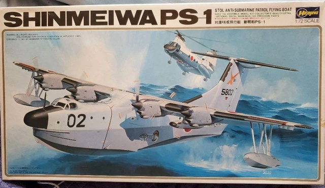 Hasegawa Hawa 1/72 ShinMaywa PS-1 anti-submarine patrol flying boat No.1692