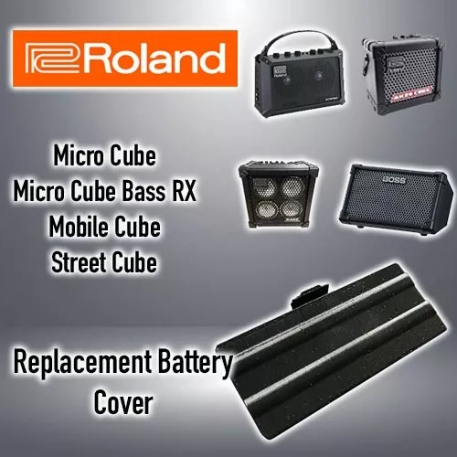 Roland Micro Cube Street Mobile Bass RX Akku Abdeckung Deckel Etui Ersatzteil