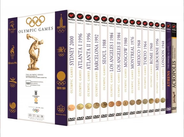 The Official Olympic Games 1948 - 2000 [16 DVD]