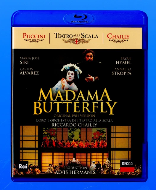 RARE BLU-RAY ★ Puccini : Madama Butterfly - Riccardo Chailly ★ DECCA Opéra