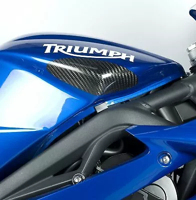 Triumph Daytona 675 2006-2012 R&G Racing Carbonfaser Tankschieber Paar 2