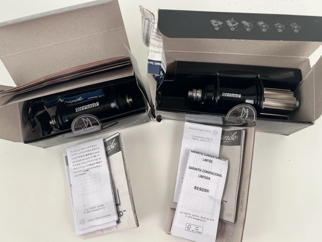 Moyeu Avant Campagnolo Record Haute Bride - 122mm 36 Trous - NOS - France