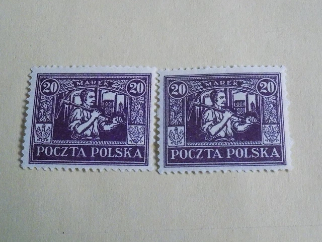 POLEN OBERSCHLESIEN 1923 - Mi.Nr. 15 Ungebraucht mit Falz