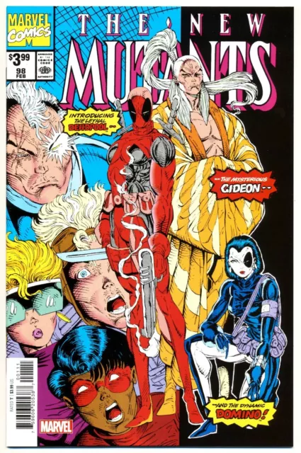NEW MUTANTS #98 NM, Facsimile Edition, Marvel Comics 2023