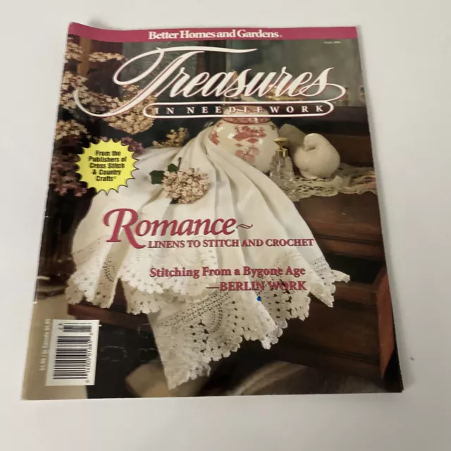 Revista Treasures in Needlework - otoño 1992