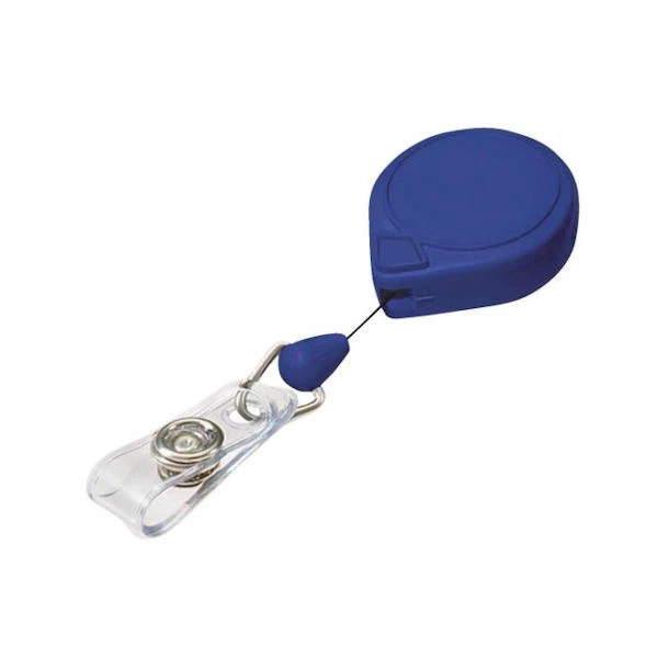 Lucky Line Products Plastic Mini Bak with Badge Holder in Blue