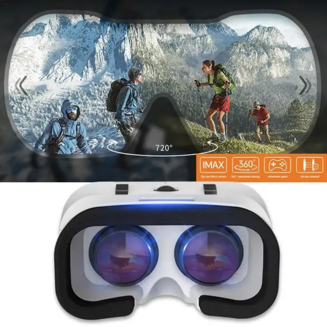 VR Brille 3D Virtual Reality Brille PC Unterhaltung Headset für Android iOS