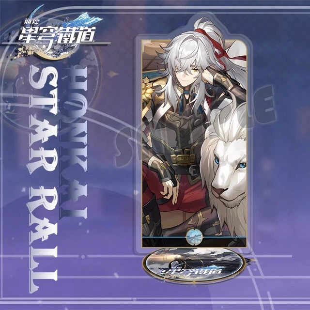 Game Honkai: Star Rail Jing Yuan Cosplay Acrylic Stand Figure Display Model Gift