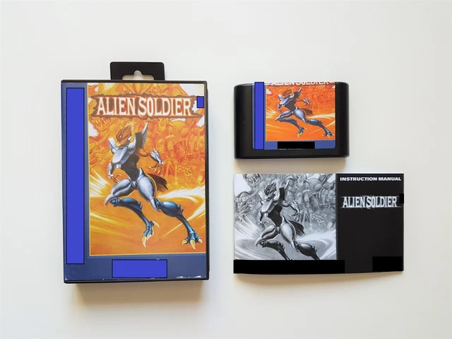 Alien Soldier - Version PAL Megadrive - (custom) qualité +