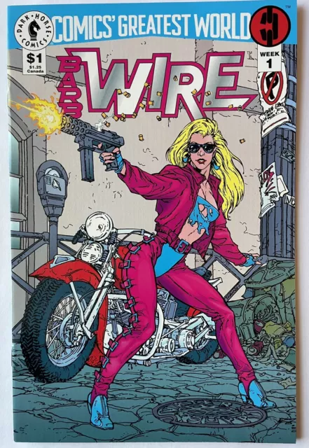 Comics' Greatest World : Barb Wire #1 KEY 1st Appearance Barb Wire! Pam Anderson