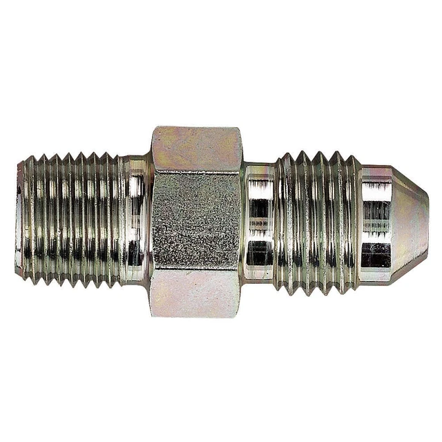 EATON WEATHERHEAD C5205X6X8 Hose Adapter,3/8",JIC,1/2",NPTF