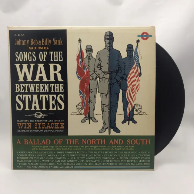 Songs of the War Between the States Songs of North South 1861-1865 33 1/3 LP