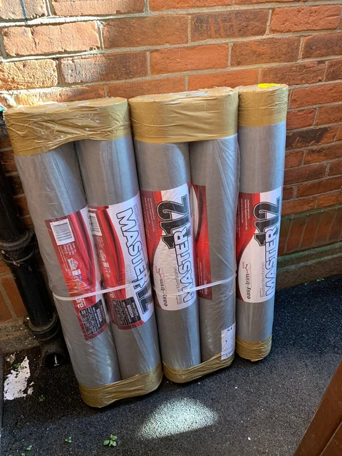 5 rolls of master 112 breather membrane