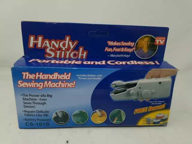 Portable Mini Hand Sewing Machine Quick Handy Sew Needlework