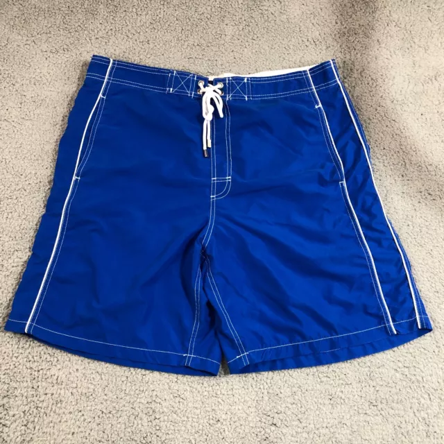 Ingear Swim Shorts Trunks Lined Mens Xlarge Blue Water Shorts Casual Beach Short