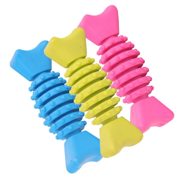 3 Stück / Packung Dog Chew Toys Beißen TPR Interessante Ausbildung 4