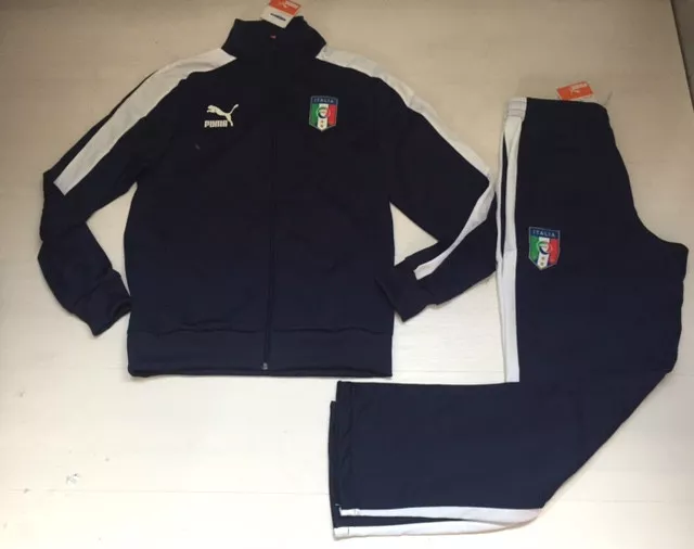 10185 PUMA Anzug Italien Ausbildung Italy Training Tracksuit Figc