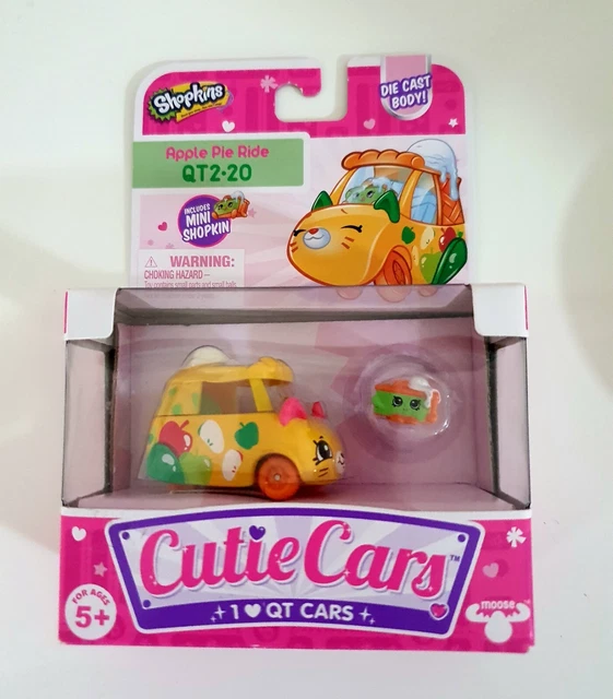 SHOPKINS CUTIE CARS Apple Pie Ride Die Cast Season