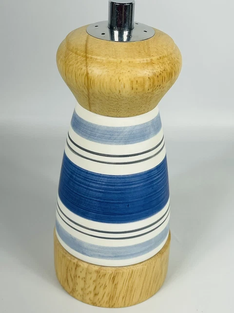 Pfaltzgraff RIO Pepper Grinder & Salt Shaker Combo Mr. Dudley EUC Pfaltzgraff RIO Pepper Grinder & Salt Shaker Combo Mr. Dudley EUC