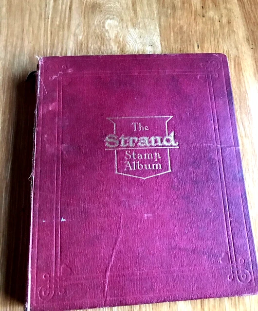 Vintage Stamp album with stamps, 1950's, Worldwide collection