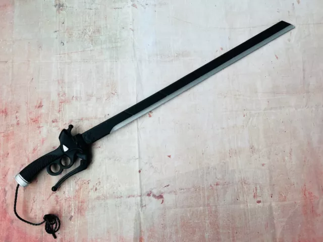 Titan Shingeki no Kyojin LARP Foam Attack Sword Cosplay Siver/Black