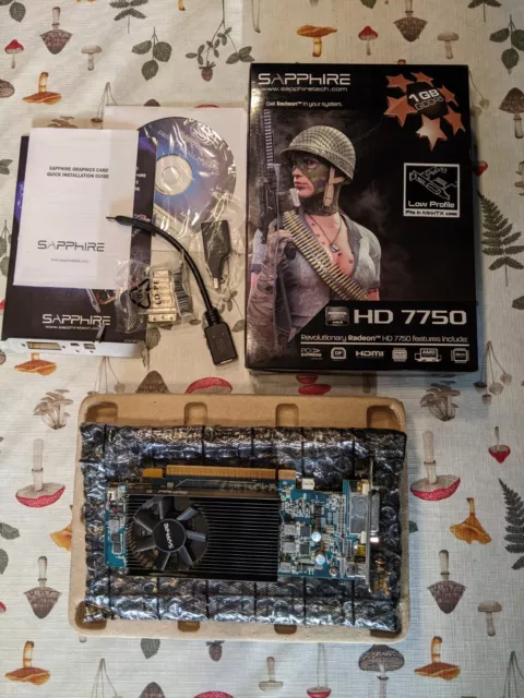 Sapphire AMD Radeon HD 7750 1GB DDR5 PCI-E Low Profile