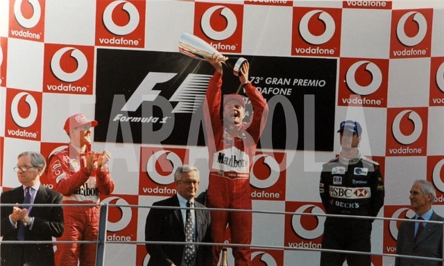 FOTO VINTAGE FORMULA 1, Gran Premio di Monza, 2002, stampa 20 x 30 cm