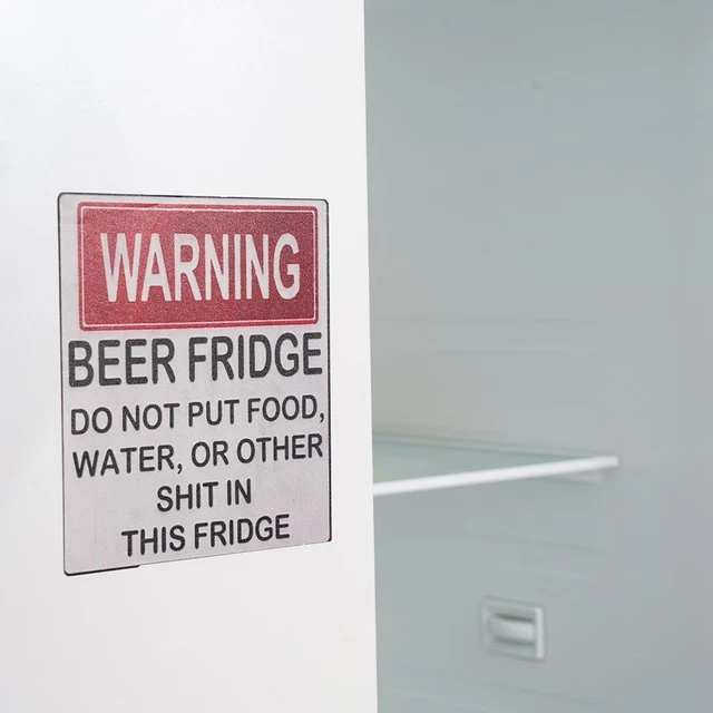 Hilarious Beer Fridge Magnet Beer Stickers Magnet Sticker Fridge Funny E8G2 K1B5
