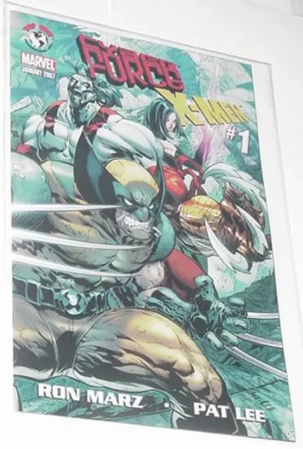 Cyberforce X-Men 1B Crossover NM vs Sentinels Pat Lee Art Ron Marz 1st print