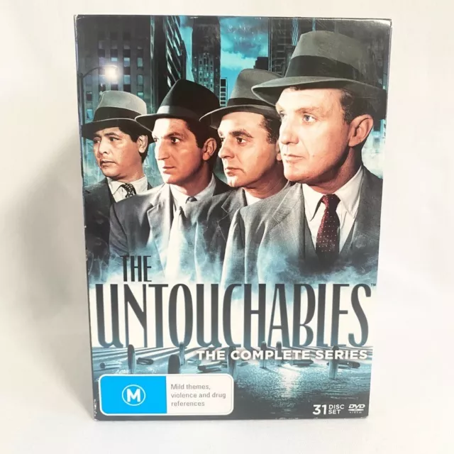 The Untouchables The Complete Series Season 1-4 31-Disc Set PAL Region 4 AU/NZ