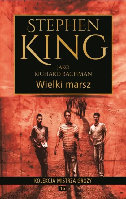 WIELKI MARSZ Stephen King jako Richard Bachman Tw Okła Polish book The Long Walk