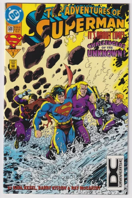 ADVENTURES OF SUPERMAN #508 | DC Universe Logo Variant | RARE | 1994 | NM