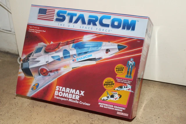 STARCOM COLECO REPRO box starmax bomber shadow and starwolf... box only ...
