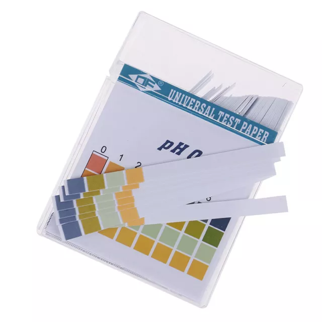 100Pcs 0-14PH Test Strips Litmus Paper Universal Alkaline Acid Indicator Pape-tz