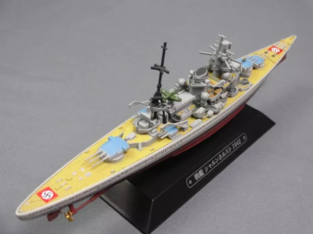 Eaglemoss Scharnhorst Battleship 1/1100 WW2 Mini Japan Warships Diecast