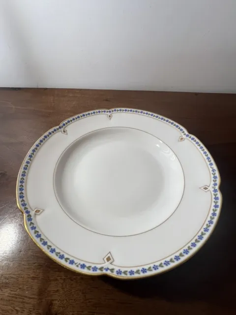 6 Assiettes Creuse Porcelaine De Limoges