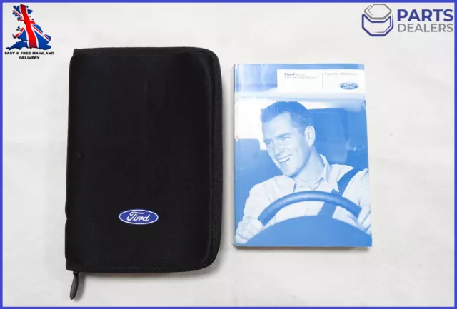 Genuine Ford Focus 2010-2014 Handbook Owners Manual Wallet Pack