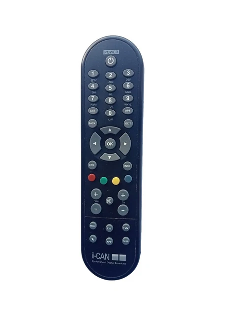 Telecomando Re-Flix Superior Light Per SAT/DTT I-CAN S490 - Universale 4 In 1 - 2