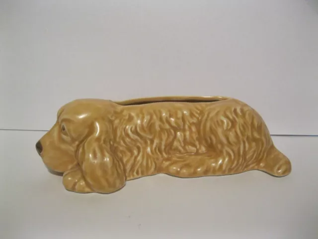 SYLVAC Golden Cocker Spaniel Posy Vase Model - 2025 Made in England VGC FREE P&P 2