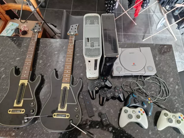 Xbox 360 x3 Guitar Hero Various Controllers All SPARES AND Repairs
