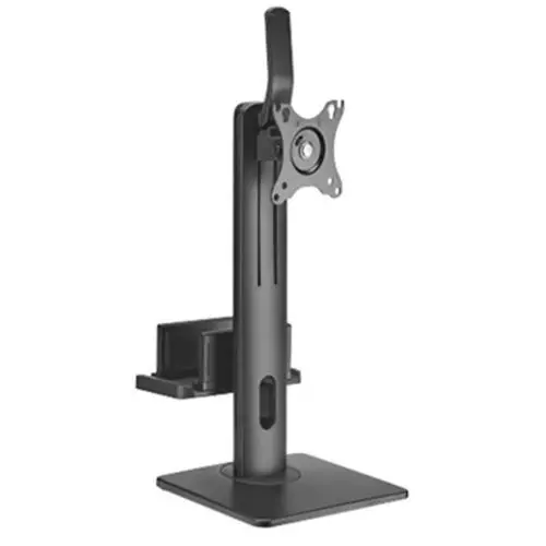 KONIC 17"-27" Single Screen Vertical Lift Monitor Stand With Thin Client CPU/