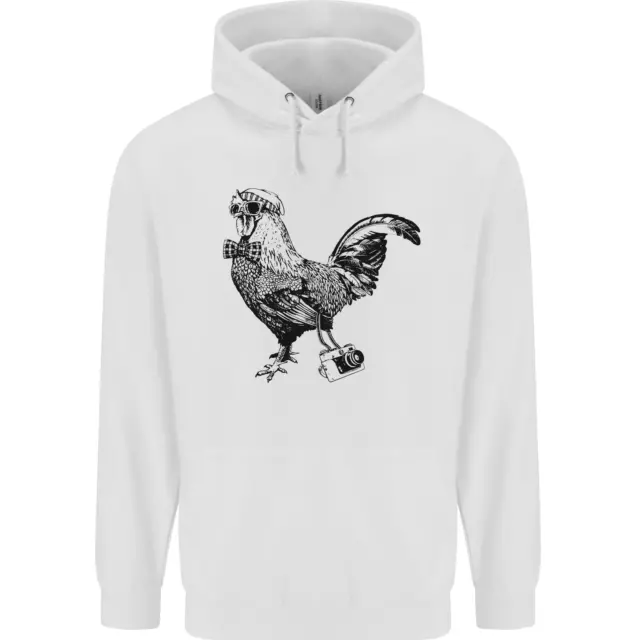 Rooster Camera Photography Photographer Childrens Kids Hoodie