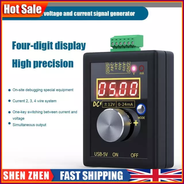 Digital Voltage Current Signal Generator Measuring Instruments (w/ Battery)