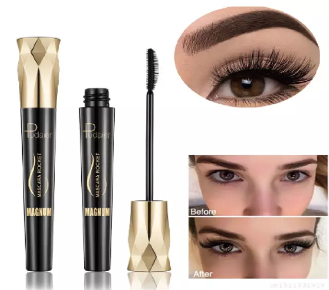 4D SILK FIBER Wimperntusche Mascara Lash Schwarz SEIDEN FASER Volume 2