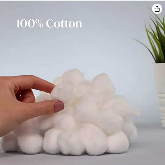 Cotton Wool Balls 100% pure cotton Cotton Balls Pack Cleansing Cotton Balls