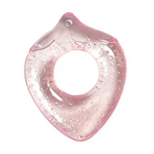 Fruit Cool Teether Pink Strawberry ct  by Green Sprouts